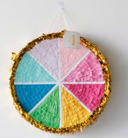 Colour wheel pinata 